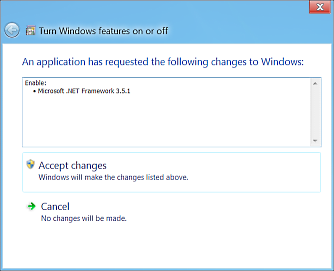 Windows 8 .NET 3.5 install prompt