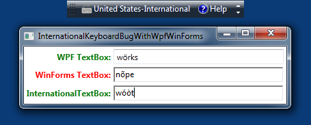 InternationalKeyboardBugWithWpfWinForms sample