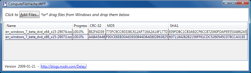ClickOnce ComputeFileHashes