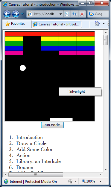 Canvas Tutorial