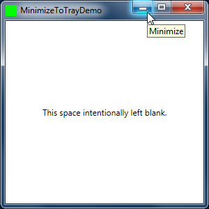 Window Tray Minimizer - CodeProject