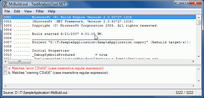 TextAnalysisTool.NET demonstration